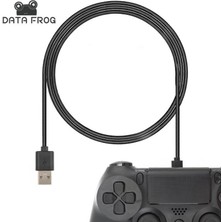 PrimeX Plus Px-Ps4 Sony Ps4 Kol Şarj Kablosu, Micro USB Kablo, 2000MA 1.5 Metre Siyah Şarj+Data