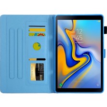 Hello-U Pu Deri Galaxy Tab A8 10.5 2021 SM-X200 / X205 Için Tablet Kılıfı Çok Renkli (Yurt Dışından)