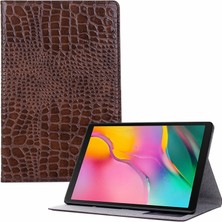 Hello-U Deri Galaxy Tab A7 Lite Için 8.7-Inç Tablet Kılıfı Kahverengi (Yurt Dışından)