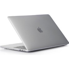 AktarMobile MacBook Air 13 2020 Kılıf Koruyucu Kapak 13.3" A2179 Uyumlu Şeffaf Parlak Tasarım Hava Kanallı