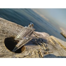 King AK Iced Out Flash Kolye 62CM