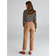Faik Sönmez Kadın Slim Fit Chino Pantolon