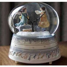 Tazador Işıklı Müzikli Püskürtmeli Kar Küresi Mh-73