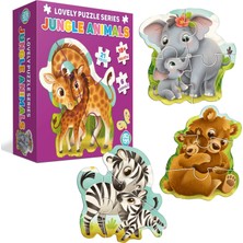 Circle Toys Lovely Puzzle Jungle Animals