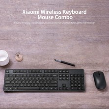 Hua3C Xiaomi Klavye Mouse Combo 2.4g Kablosuz Klavye Mouse Seti