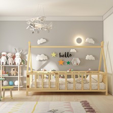 Givayo Wood's Joy Montessori Yatak  Kapılı 90*190