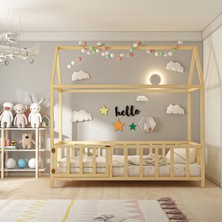 Givayo Wood's Teddy Montessori Yatak  Kapılı 100*200