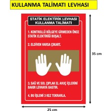 Hayat Koruma  Statik Elektrik Bakır Topraklama Levhası Seti