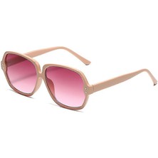 BDZ Mall (Pembe - Çeşitli Pembe) Uv Koruma 400 Klasik Yuvarlak Polarize Güneş Gözlüğü Unisex Y92 (Yurt Dışından)