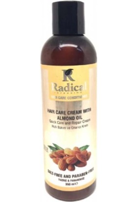 Radical Hair Tuzsuz Saç Kremi Badem Almond Oil 350ML