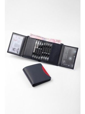 Cengiz Pakel Hakiki Deri Erkek Cüzdan 13660T