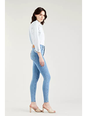 Mile High Super Skinny Kadın Jean Pantolon - Naples Stone - Medium Indigo