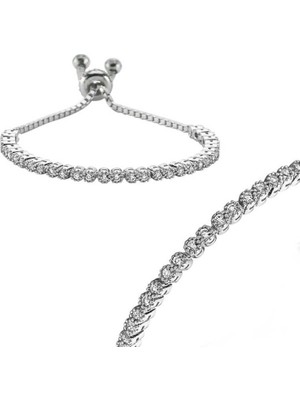 925 Gümüş Su Yolu Asansör 925 Ayar Gümüş Bileklik