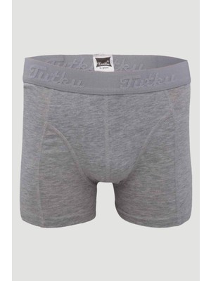 Tutku Erkek Boxer Gri