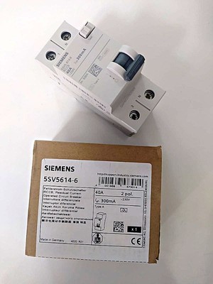 Siemens 5SV5614-6 40A 300MA 230V Kaçak Akım Koruma Rölesi