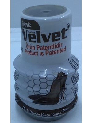 Velvet Classic Koyu Kahve Ayakkabı Boyası