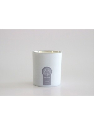 Home In Joy Mum 250G Soya Sevgililer Günü Kutu Beyaz-Silver 500G Cam 8X9CM  Provance Koku