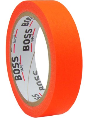 Boss Tape Turuncu Renkli Maskeleme Boya Bandı Kağıt Bant