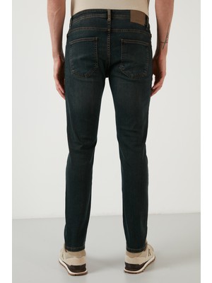 Buratti Pamuklu Normal Bel Slim Fit Dar Paça Jeans Erkek Kot Pantolon 1105H49NAPOLI