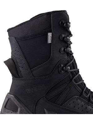 Vaneda Tactical 1191 Pro Mid Drytex Su Geçirmez On Duty Siyah Nubuk Bot