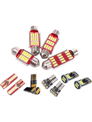 HRPAK Peugeot/citroen - 301/C-ELYSEE Için Uyumlu Iç Aydınlatma LED Seti