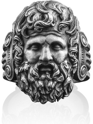 Bysilverstone Zeus Tanrıların Kralı Gümüş Yüzük