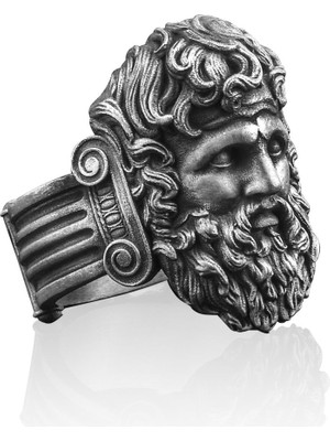 Bysilverstone Zeus Tanrıların Kralı Gümüş Yüzük