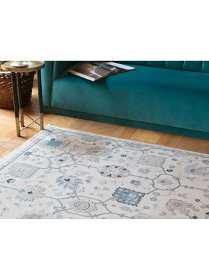 Madame Coco Vivid Domitille Halı - Gri - 120 x 170 cm