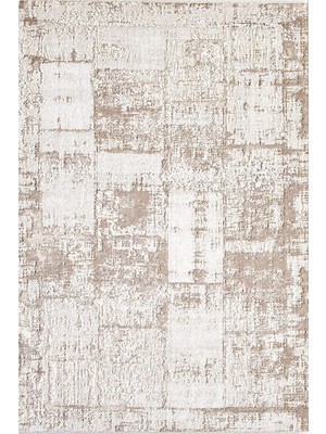 Royal Halı Despada Home Royal Halı Lootus L001D Bej Vizon Akrilik Dikdörtgen Saçaklı Tozumaz Modern Salon Halısı