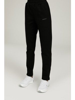 Lumberjack CT137 Basic Track Pants 2 Siyah Kadın Eşofman