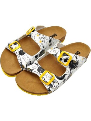 Dogo Monochrome Cats  Tasarım Baskılı Vegan