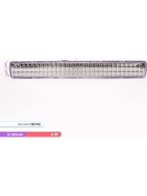 ACK 90 LED'li Şarj Edilebilir Işıldak Beyaz Işık 6W