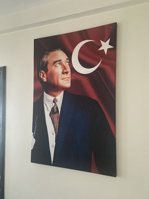 Dekoraks Atatürk Temalı Ledli Kanvas Tablo