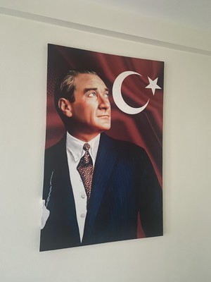 Dekoraks Atatürk Temalı Ledli Kanvas Tablo