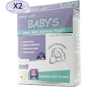 Baby's Süt Torbası 20'li  2 Adet