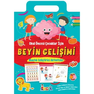 Çocuk Yayınları Okul Öncesi Çocuklar Için Beyin Gelişimi Mantık Geliştirici Aktiviteler 4-5 Yaş