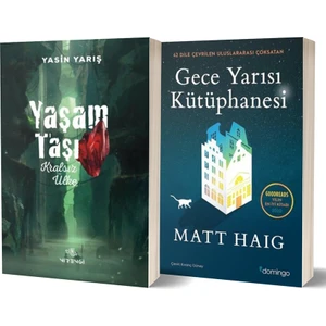 Nirengi Yayınları Yaşam Taşı: Kralsız Ülke - Gece Yarısı Kütüphanesi 2 Kitap Set - Yasin Yarış
