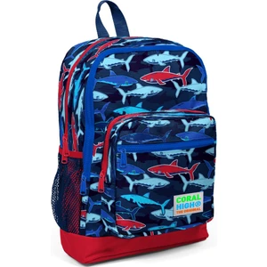 Coral High Dört Bölmeli Okul Çantası Ortopedik Sırt Yapısı ile 27x38x14 cm Çocuklar İçin