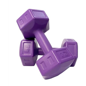 3 kg Mor Dambıl Seti 3 kg x 2 Adet Toplam 6 kg Ağırlık Seti