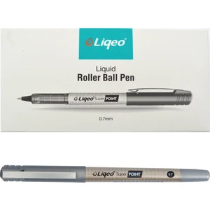 Super Point Roller Kalem 0.7mm Siyah 12 Adet