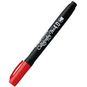 Supreme Calligraphy Pen 4.0 mm Kalem Red