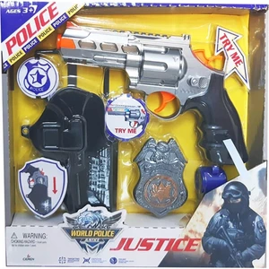 Toys Kutulu Rozetli ve Kılıflı Polis Slah Seti