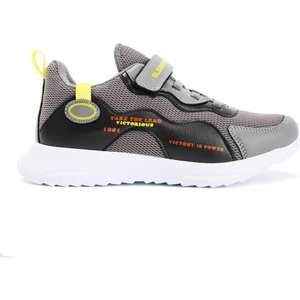 KEALA Erkek Çocuk Sneaker Koşu & Yürüyüş Ayakkabısı Koyu Gri / Siyah