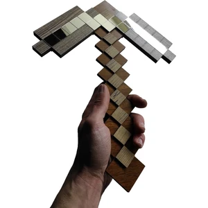 Payitaht Tablo Minecraft Demir Kazma Ahşap Oyuncak