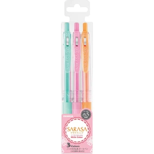 Sarasa Pastel Jel Kalem 0.5 mm 3'lü Blister