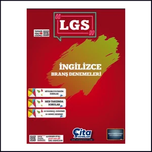 Çita Yayınları 8. Sınıf LGS Ingilizce Branş Denemeleri / Çita