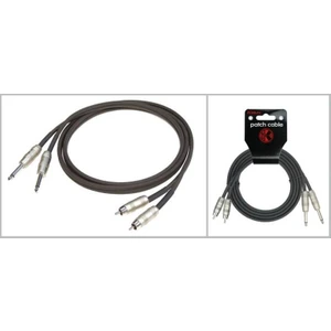Kırlın AP-403PR-3M-BK 3 Metre Ts-Rca Stereo Ses Kablosu