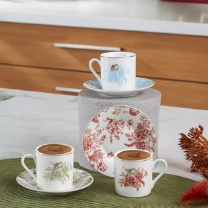 Grand 6 Kişilik Kahve Fincanı Takımı 80 ml