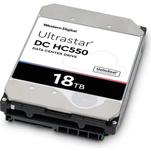 Wd Ultrastar 3.5 inc 18TB 7200RPM 512MB HC550 0F38459 WUH721818ALE6L4  Sabit Disk(5 Yıl Garantili)