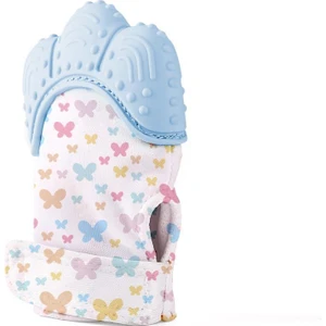 Baby Jem Babyjem Diş Kaşıyıcı Eldiven 526 Mavi